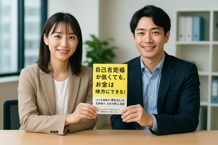 自己肯定感が低くても、お金に困らない人生はつくれる！
